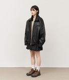 Peanut Leather Jacket