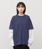 Bebe Waffled Layered Longsleeve
