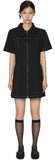 Dire Zipper Short One Piece