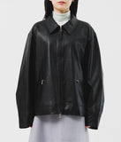 Storm Leather Zip Jacket