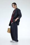 PRTN) Essential two-way banding sweatpants