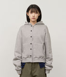 (W) Max Button Up Zip Hoodie