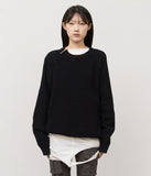 Wig Zipper Round Knit