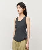 (W) Grain Sleeveless