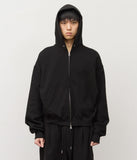 Minit Cropped Zip Hoodie