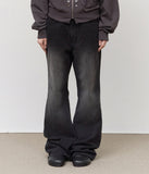 Vintage Black Bootscut Denim
