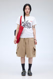 PRTN)Relax Cargo Bermuda Shorts