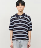 Hen Striped Collar Knit