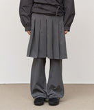 (W) Quiz Pleats Skirt Pants