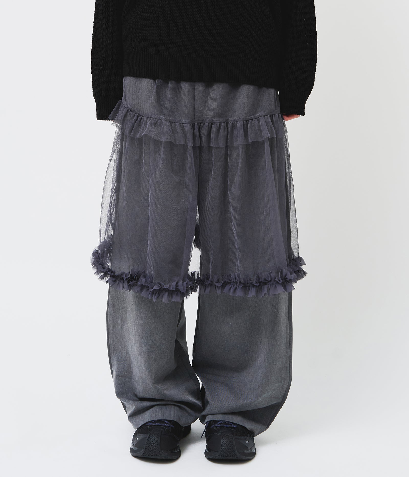 【HI FI FNK】(W) Kitazawa Skirt Pants HI FI FNK(ハイファイファンク) - (W)北沢スカートパンツ / (W