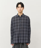 Hedi Pigment Checked Shirt