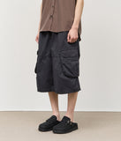 Frog Dyeing Bermuda Pants