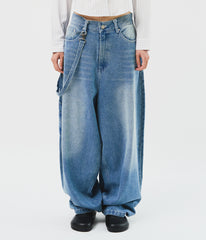 【HI FI FNK】Bali Chain Wide Denim HI FI FNK(ハイファイファンク) - バリチェーンワイドデニム