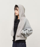 (W) Monk Dot Zip Up