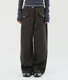 (W) Round Pocket Pants