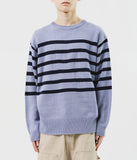 Reon Striped Round Knit