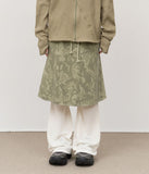 (W) Muse Camo Washed Skirt