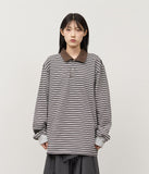 Merci Striped Collar Longsleeve