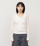 (W) Vaundy Tencel Hooded Top
