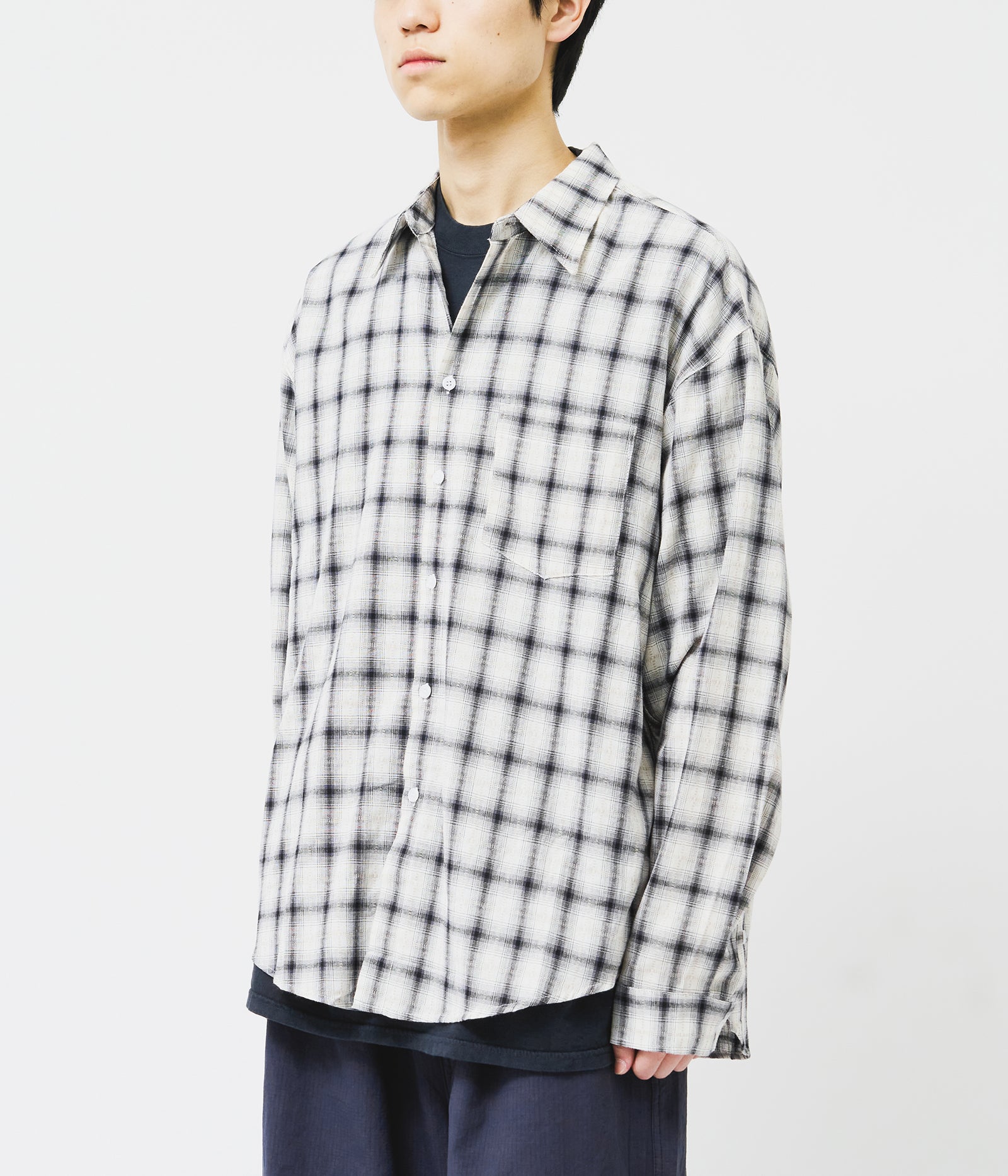 【HI FI FNK】Garette Checked Shirt HI FI FNK(ハイファイファンク) - ガレットチェックシャツ