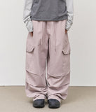 E Dyeing Washed Snap Pants