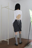 Lebo Back String Slim Tee