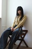 Real blend muffler cardigan