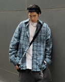 Koo Wrinkle Check Over Shirt