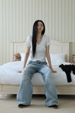 Forming lace short sleeve tee