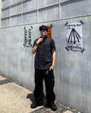 Vintage Dyeing Cut Cargo Pants