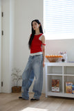 Lago light blue balloon denim