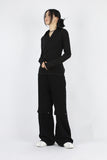 Baek bijo rivet cotton pants