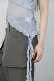 Wrap Skirt Nylon Pants