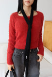 Two-way off-shoulder knit