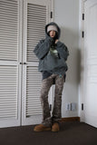 Harry pigment quilted jumper