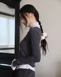 Simple layered tee