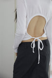Lebo Back String Slim Tee