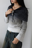 Western snow shoulder knit