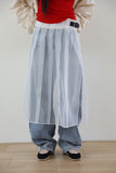 Lago light blue balloon denim