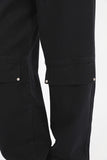 Baek bijo rivet cotton pants