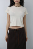 Sage Crop Short Sleeve Tee