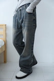 Step vintage denim jeans
