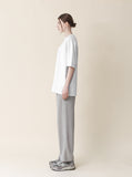 Plain Cutout Short Sleeve T-Shirt