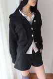 Luca pocket boucle cardigan