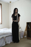 Summer High Wrap Crop Tee