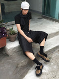 Jane Loaf Non-Faded Bermuda Denim Pants