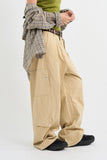 Arc panel wide pants