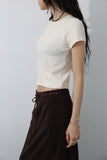 Sage Crop Short Sleeve Tee