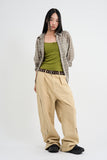 Arc panel wide pants