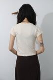 Sage Crop Short Sleeve Tee